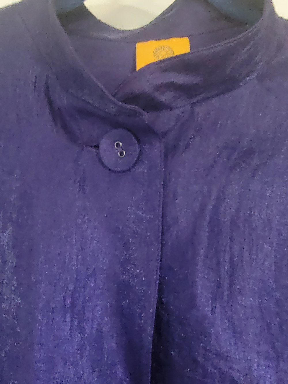 Ruby Rd. Deep Purple Button-Front Blazer - Picture 4 of 6